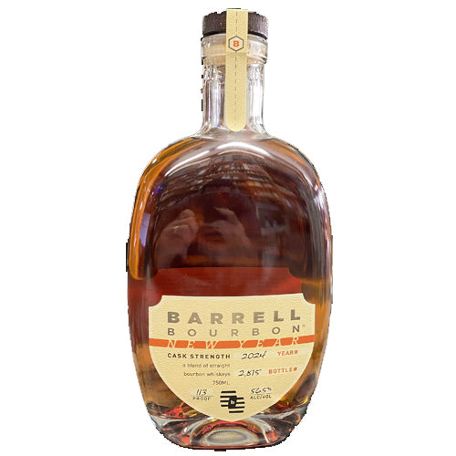 Barrel Bourbon New Year Cask Strength 2024 750ml Liquor To Ship