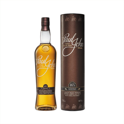 Paul John 'Edited' Indian Single Malt Whisky 46% 750ML