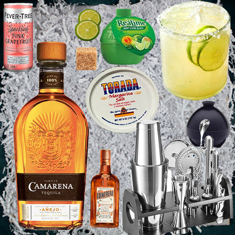 Camarena Anejo Tequila Gift Pack