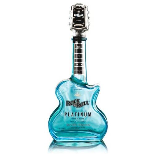 Rock N Roll Platinum Triple Distilled Silver Tequila  750ML