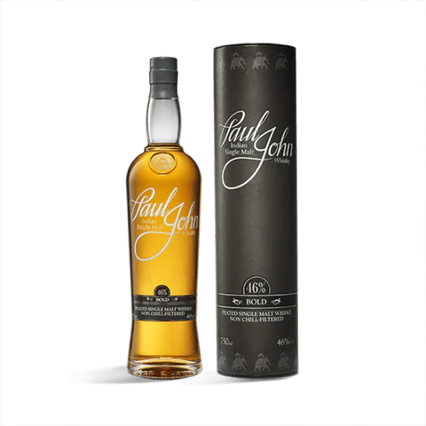 Paul John 'Bold' Indian Single Malt Whisky 46% 750ML