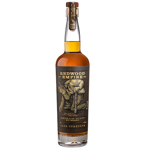 Redwood Empire Emerald Giant Cask Strength Rye Whiskey -750ml