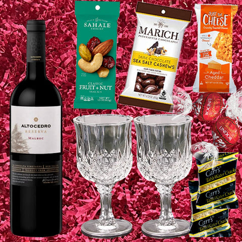 Altocedro Grean Reserva Malbec Valentine Gift Pack