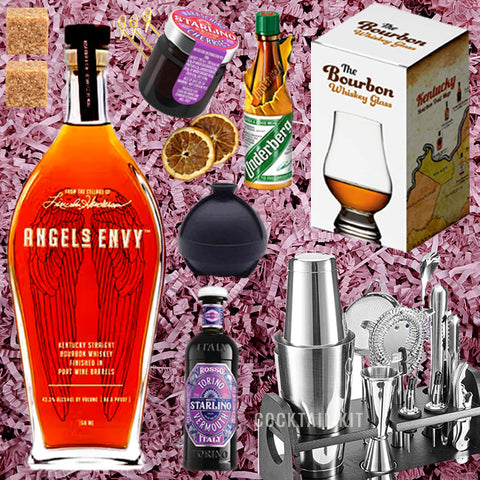 Angels Envy Bourbon Whiskey Valentine Gift Pack