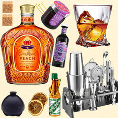 Crown Royal Peach Whiskey Gift Pack