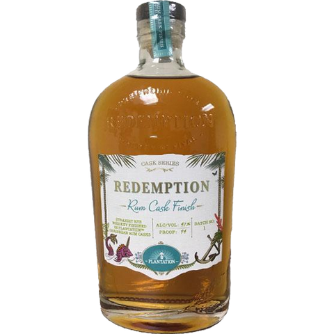 Redemption Rum Cask Finish Straight Rye Whiskey - 750ML