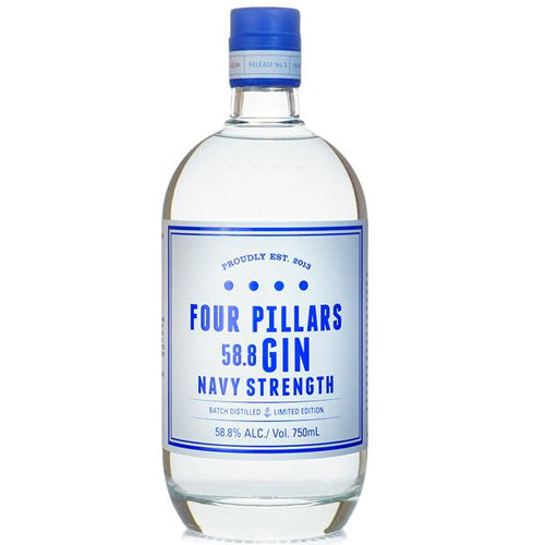 Four Pillars Navy Strength Gin N/v 117.6 Pf - 750ml