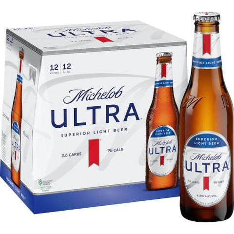 Michelob Ultra 12 Pack, 12 Ounce Bottles