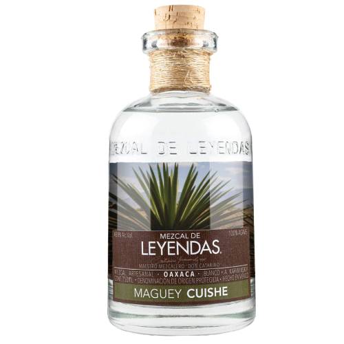 Mezcal De Leyendas Oaxaca Cuishe Nv 92pf - 750ml