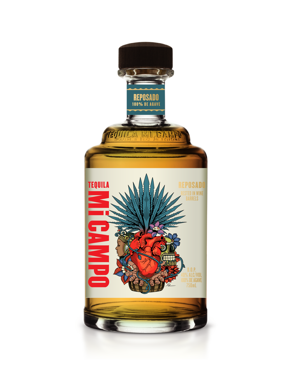 Mi Campo Tequila Reposado  - 750ML