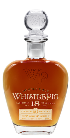 WhistlePig Double Malt Rye 18 Year Old - 750ML